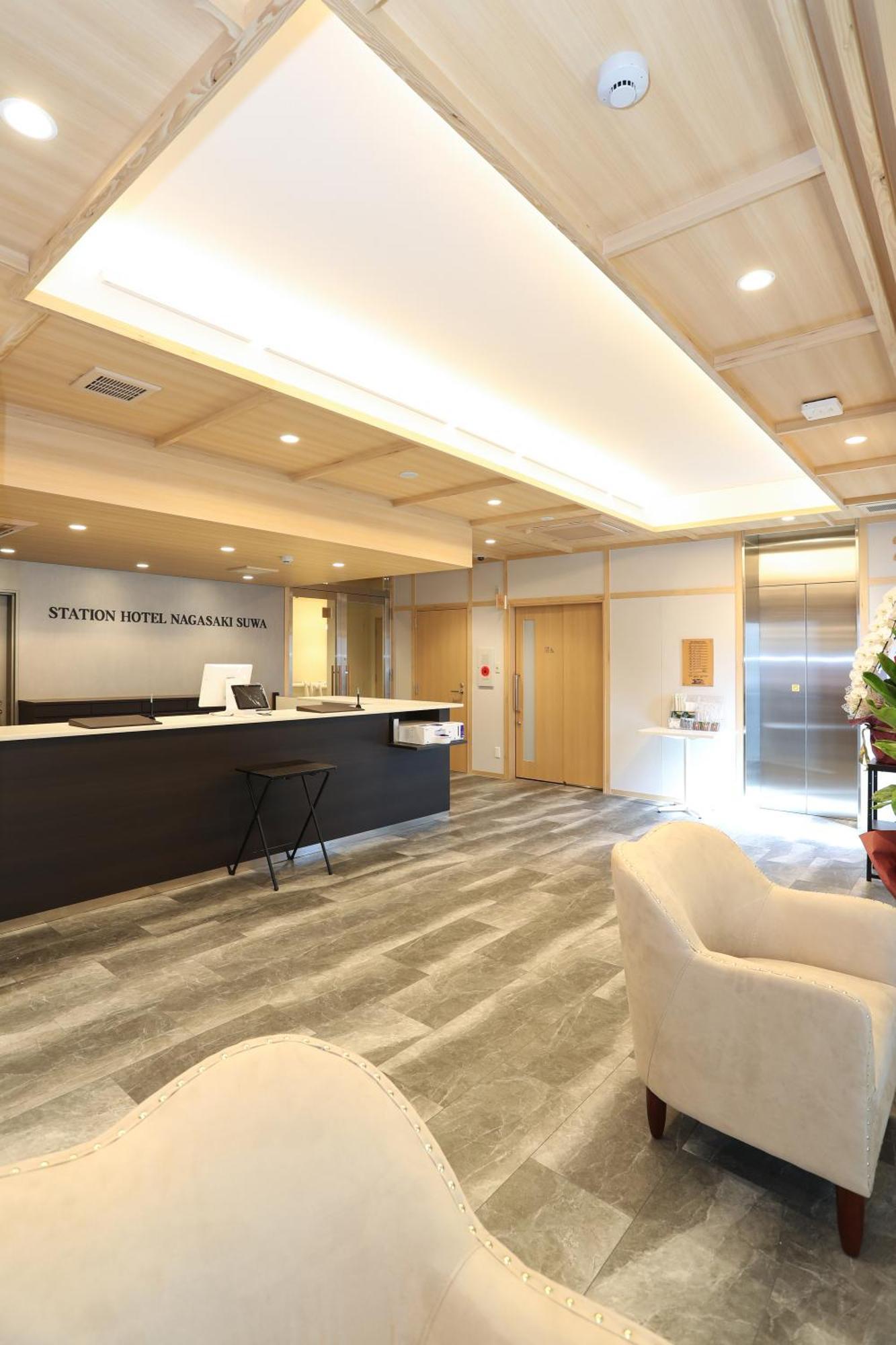 Station Hotel Nagasaki Suwa Buitenkant foto